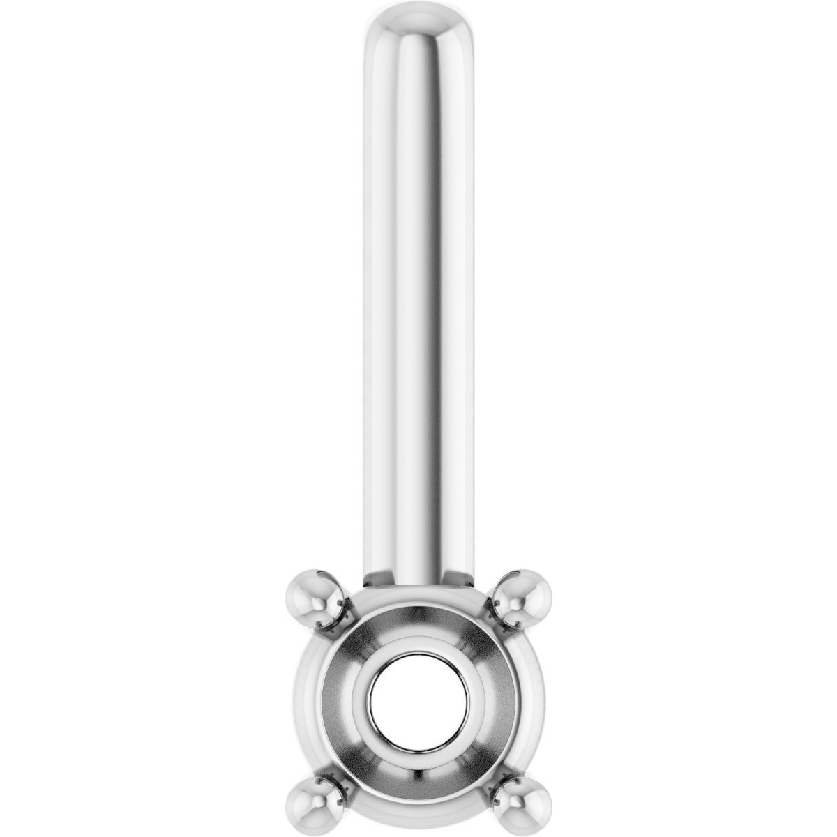 Solitaire Bar Pendant