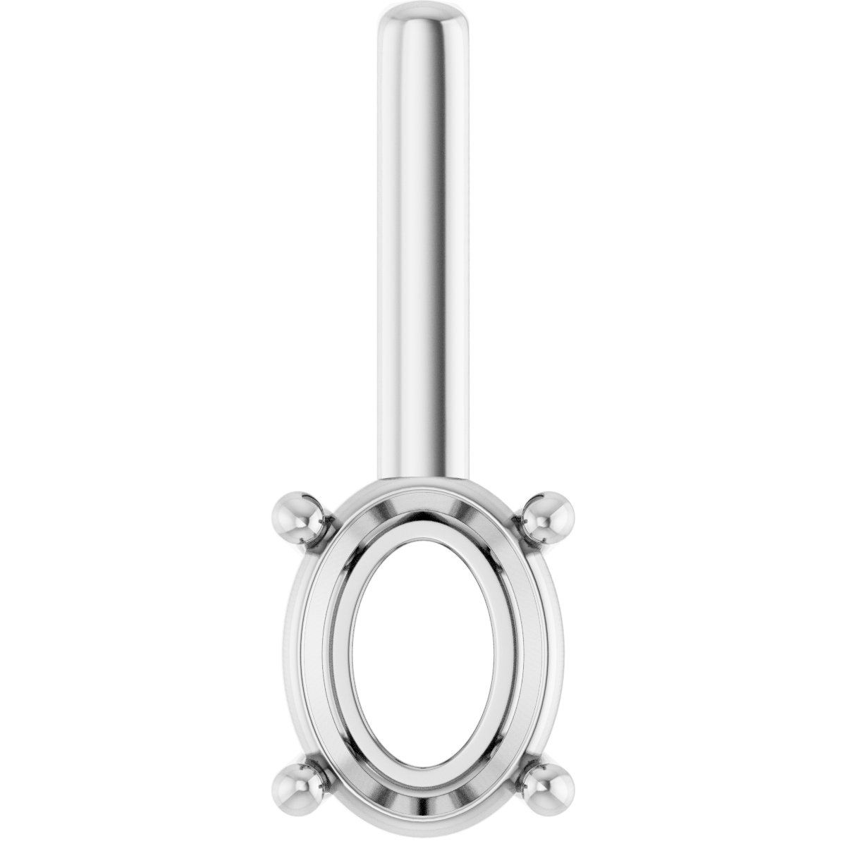 Solitaire Bar Pendant