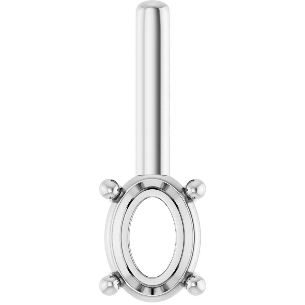 Solitaire Bar Pendant