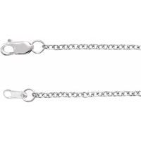 Sterling Silver 1.5 mm Cable 7