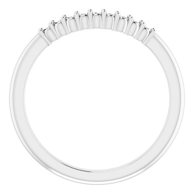 Band Mounting for 5 mm Square Ring view 2