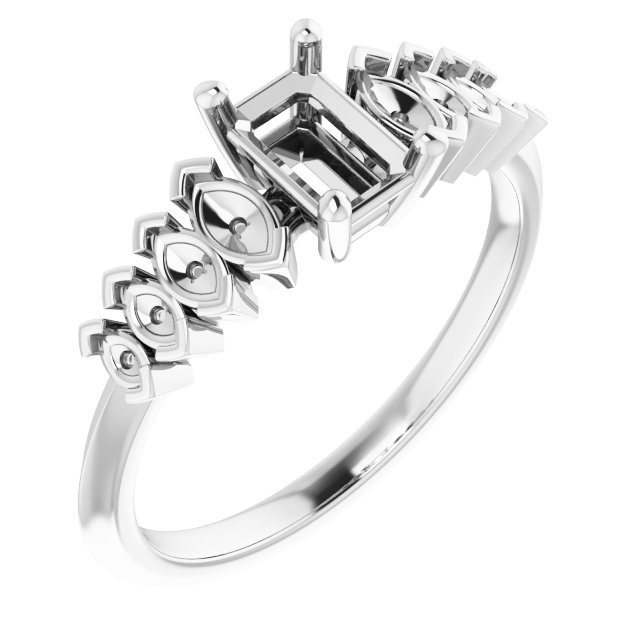 14k White Gold