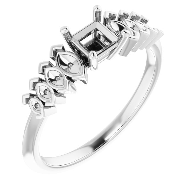 14k White Gold