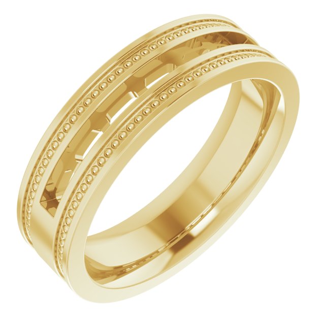 14k Yellow Gold