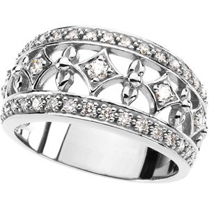 1/2 CTW Natural Diamond Ring view 5