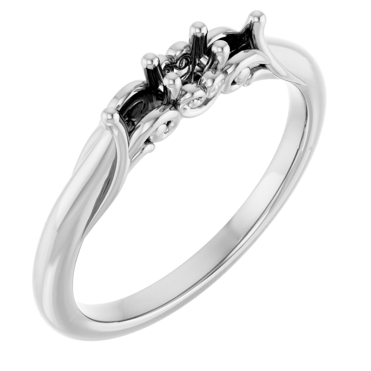 Three-Stone Anniversary Band