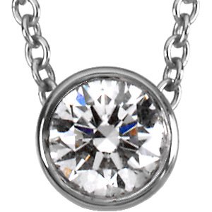 1/3 CTW Natural Diamond Necklace – Platinum