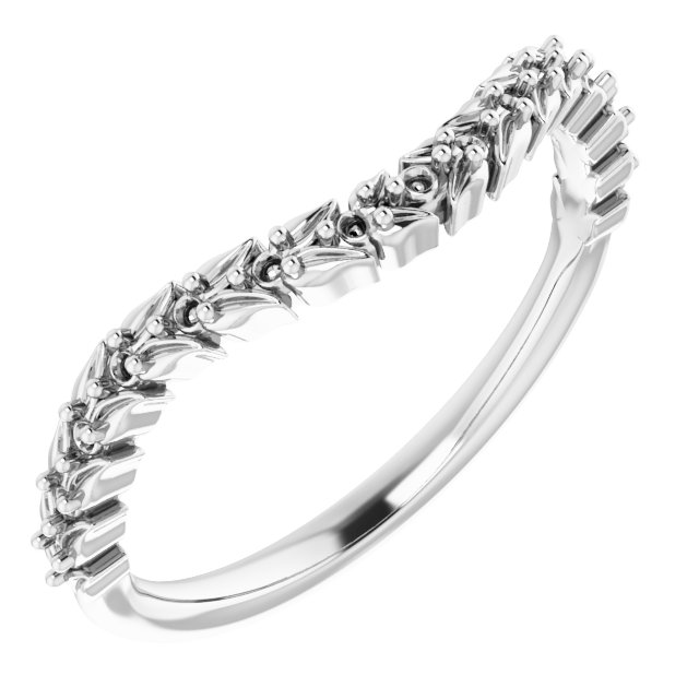 Accented Engagement Ring or Band