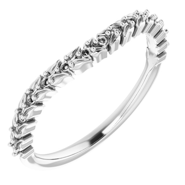 Accented Engagement Ring or Band