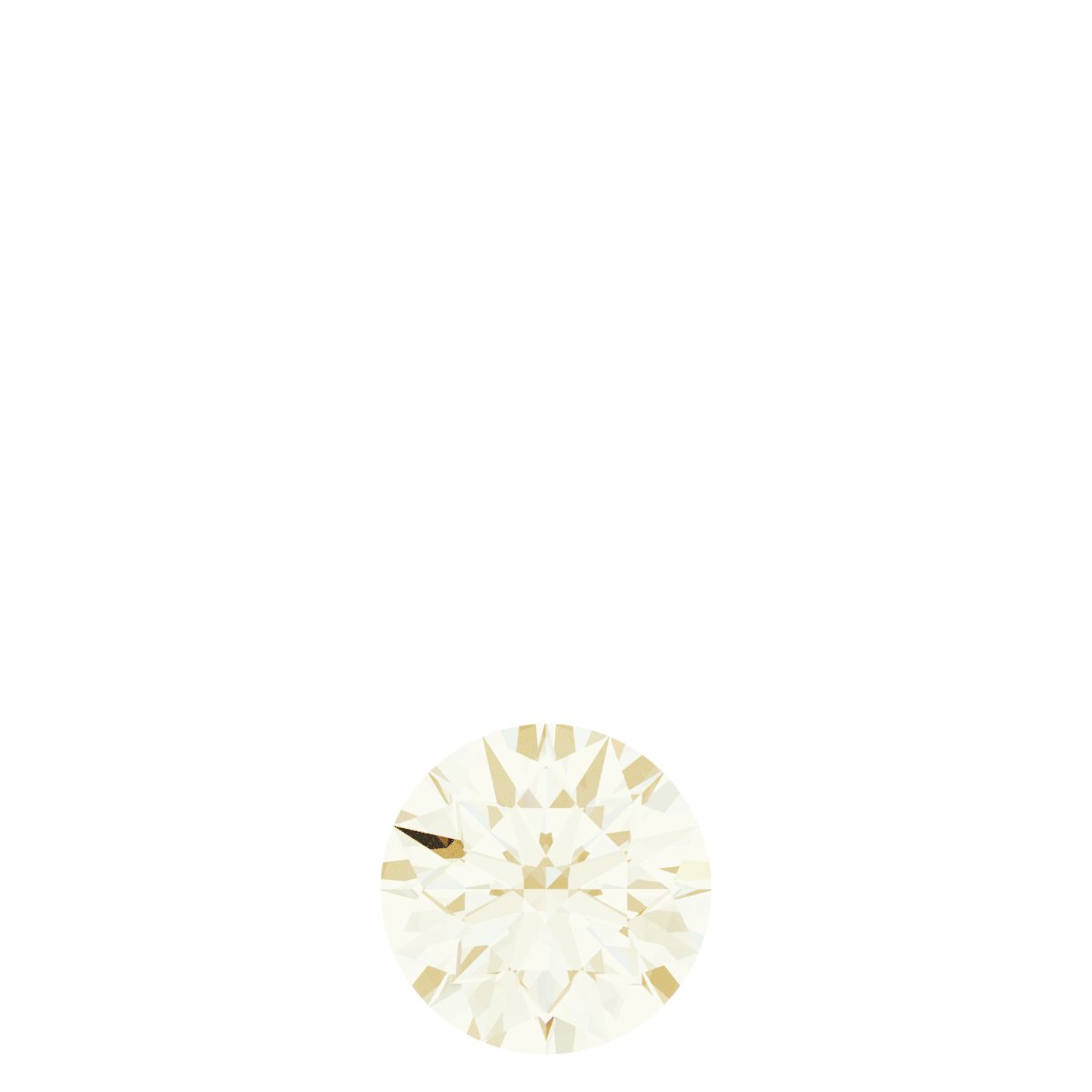 14K Yellow 1/6 CTW Natural Diamond Charm/Pendant