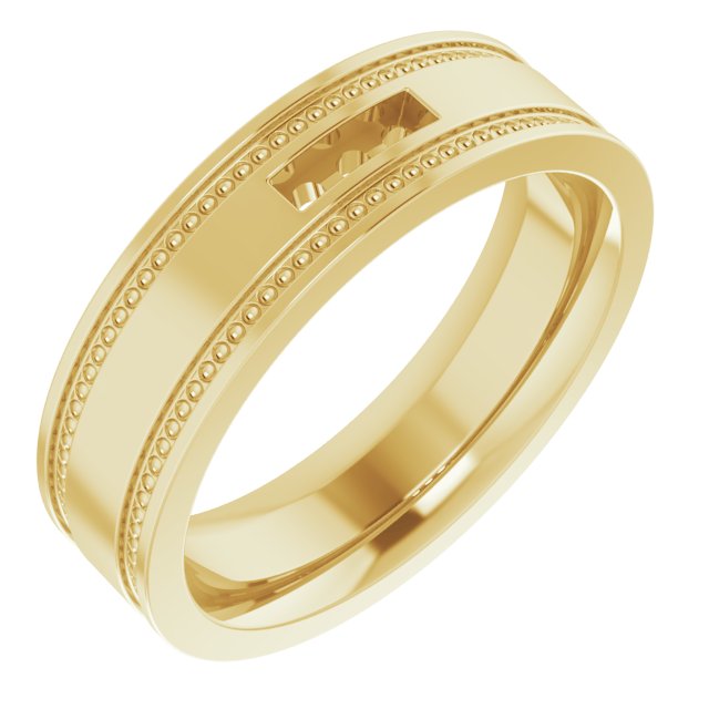 14k Yellow Gold