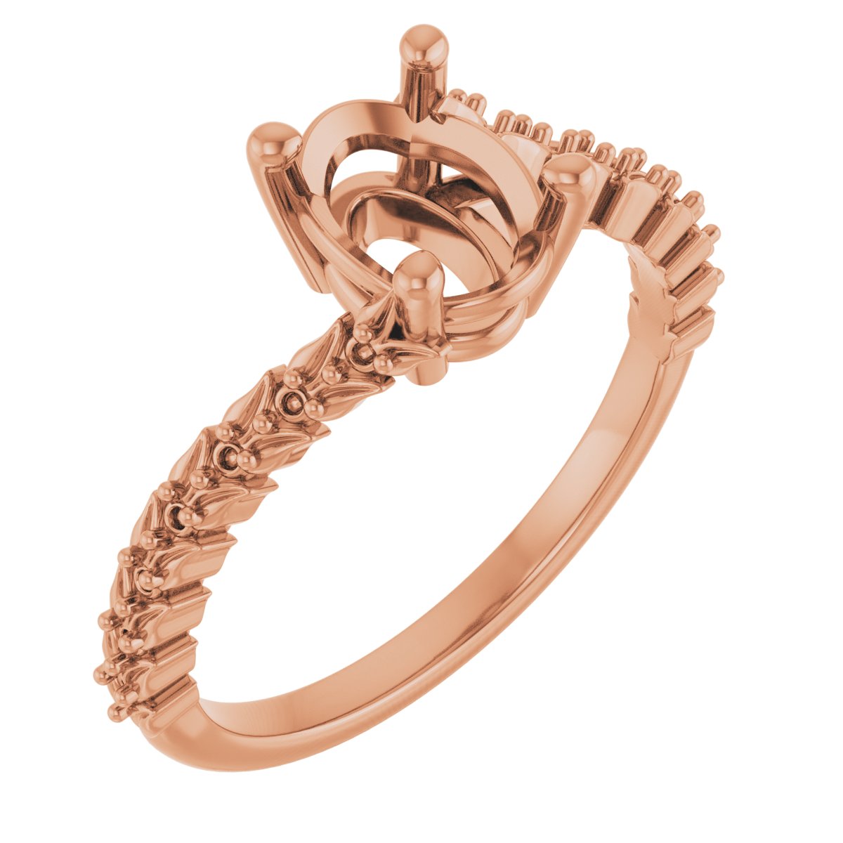 Accented Engagement Ring or Band