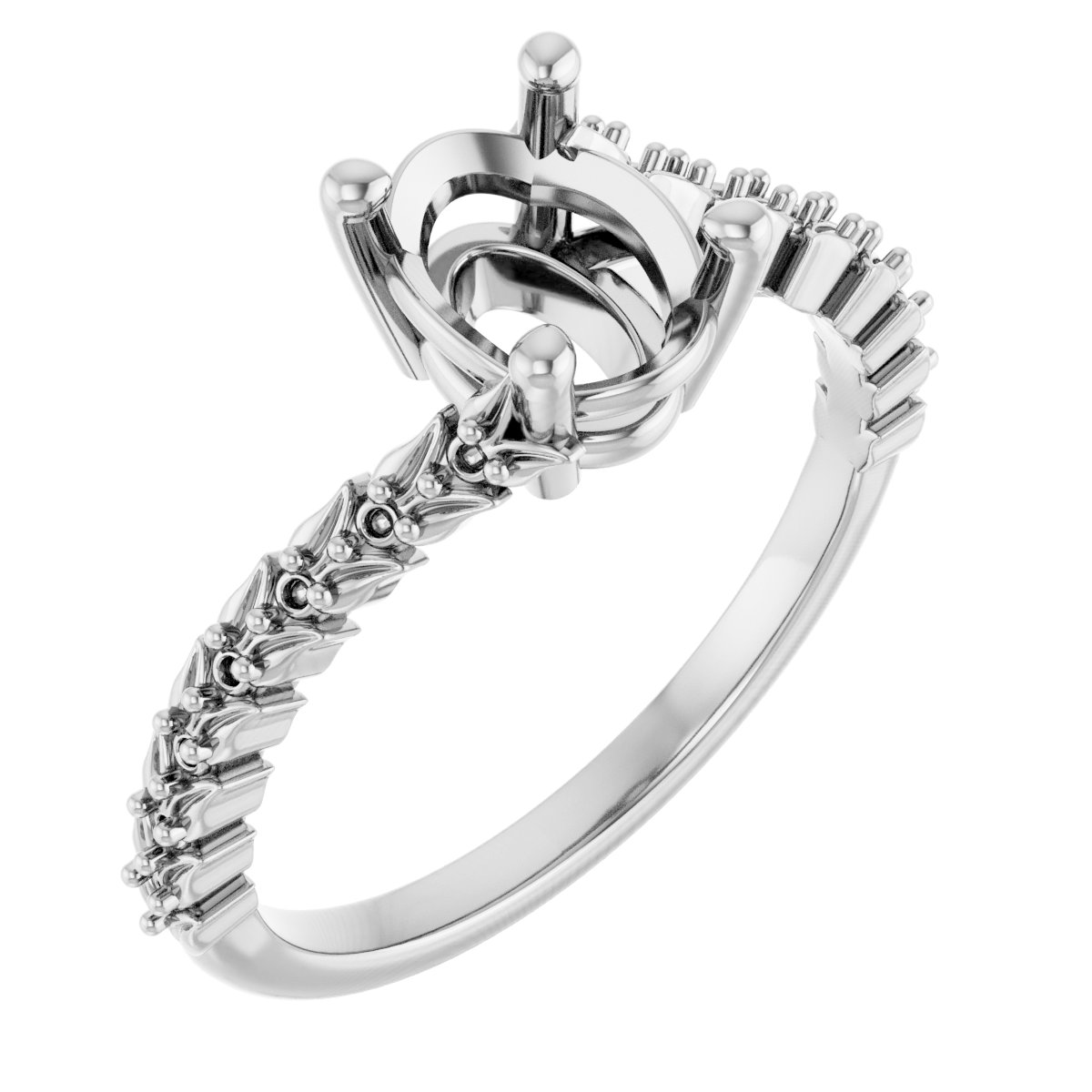 Accented Engagement Ring or Band