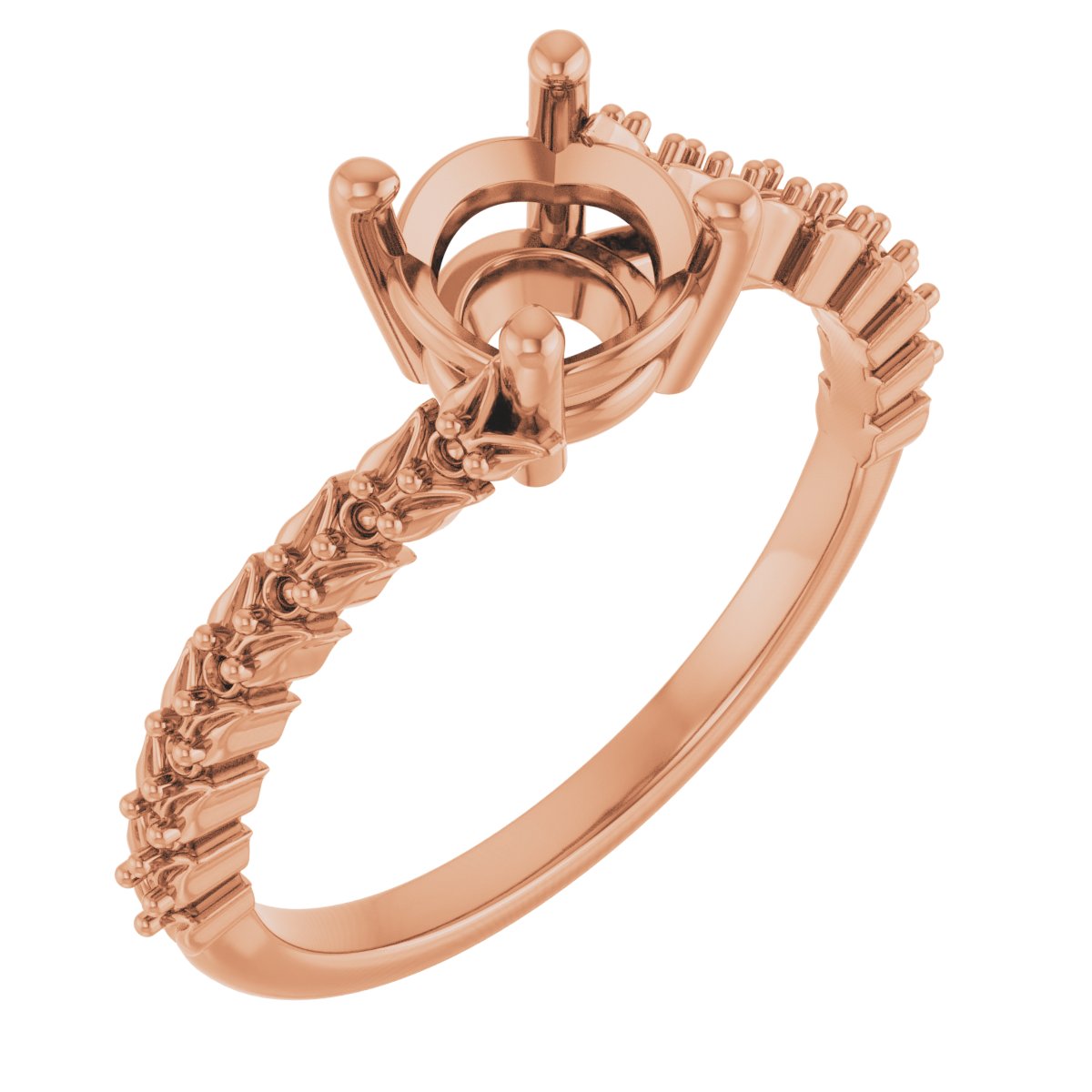 Accented Engagement Ring or Band