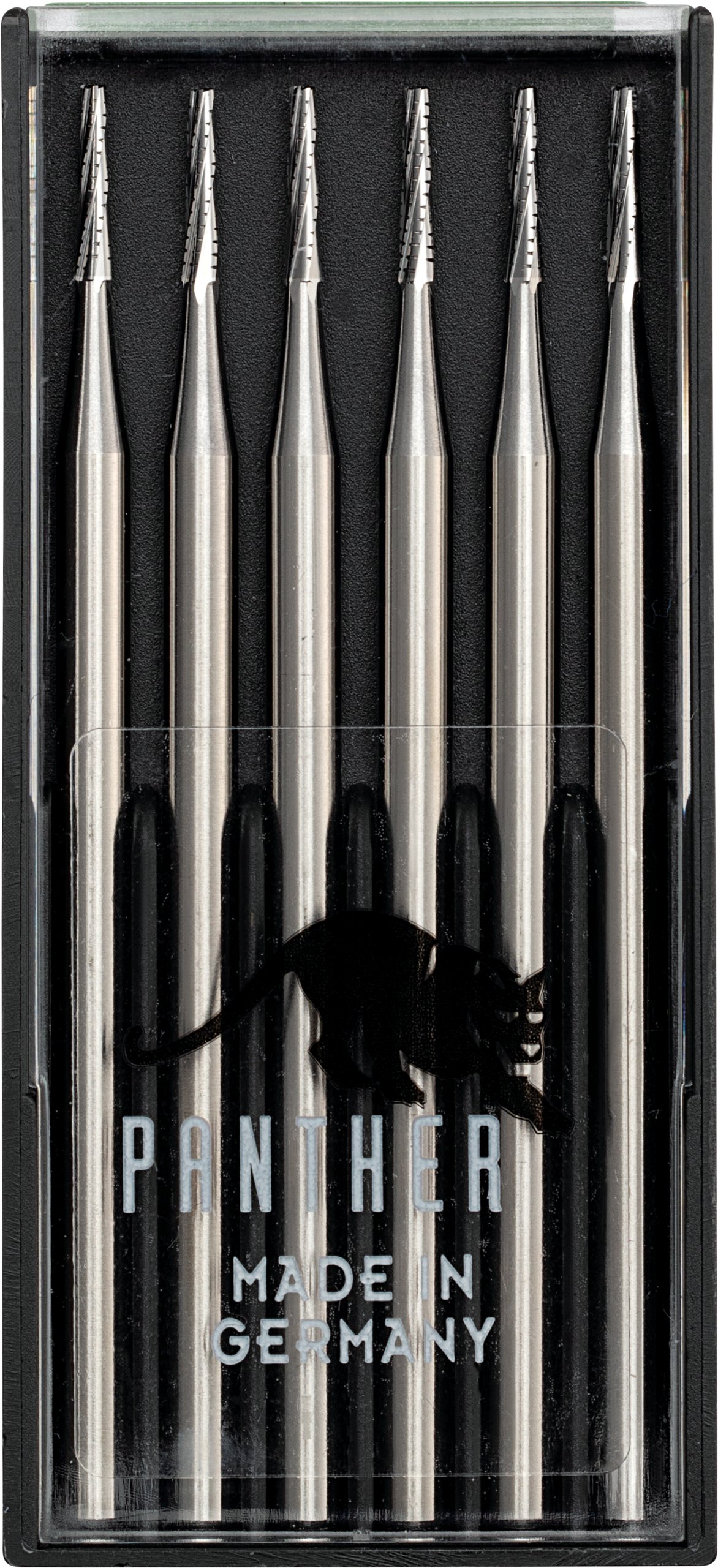 Panther® Long Square Cross Cut Cone Burs