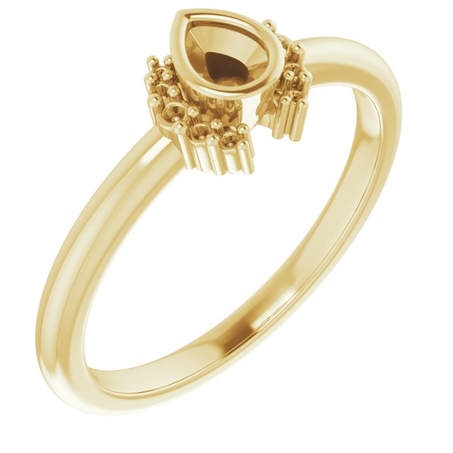 14k Yellow Gold