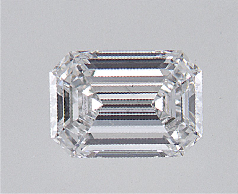 0.7 Carat Emerald Cut Natural Diamond