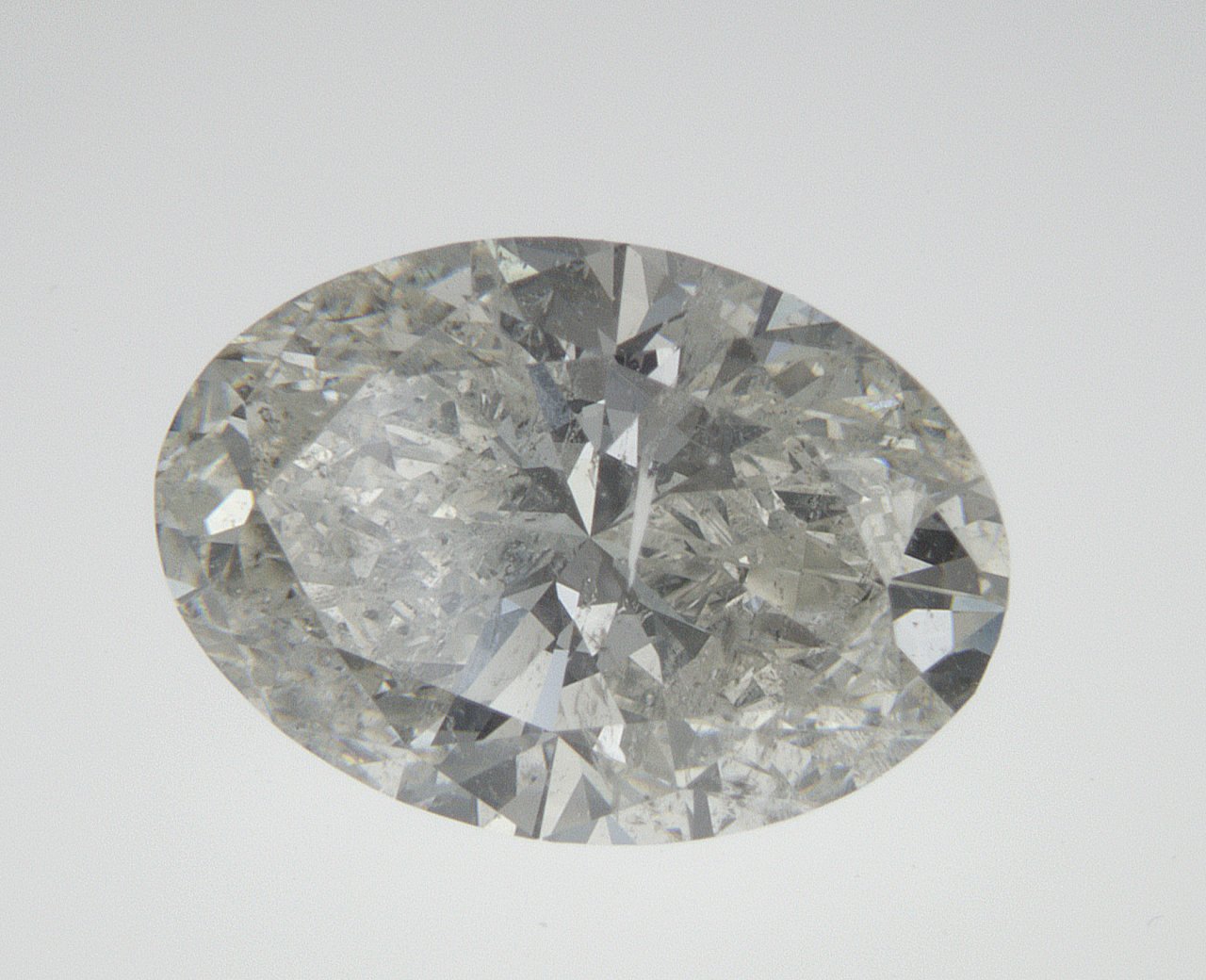 2.1 CT Oval Natural Diamond Surrey Vancouver Canada Langley Burnaby Richmond