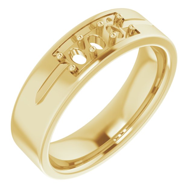 14k Yellow Gold