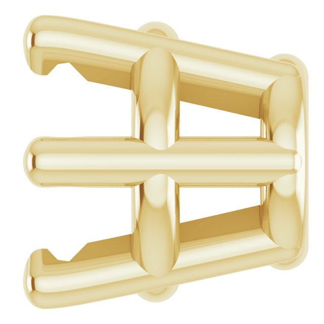 Pre-Notched Earring Setting