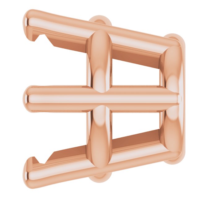 Pre-Notched Earring Setting