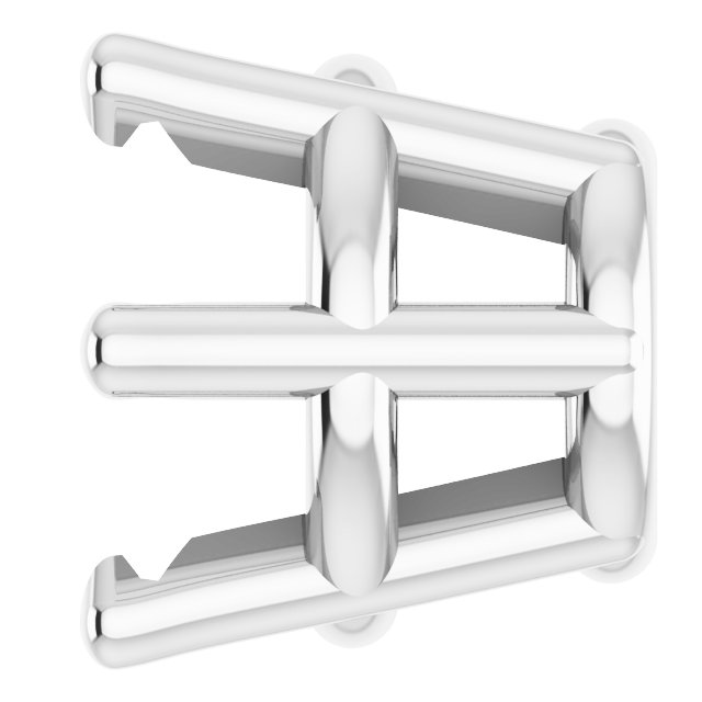 Pre-Notched Earring Setting