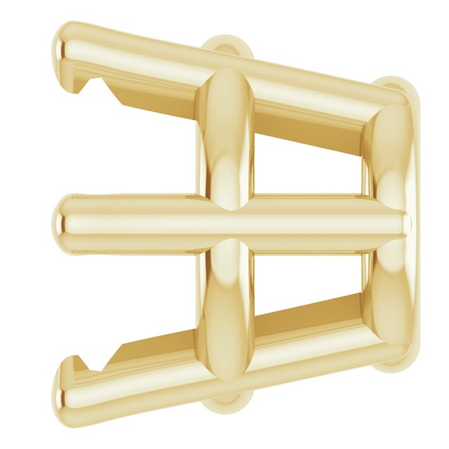 Pre-Notched Earring Setting