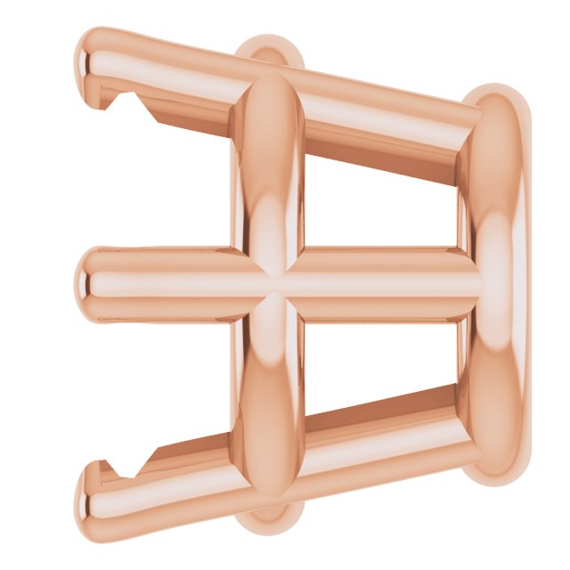 Pre-Notched Earring Setting