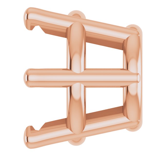 Pre-Notched Earring Setting