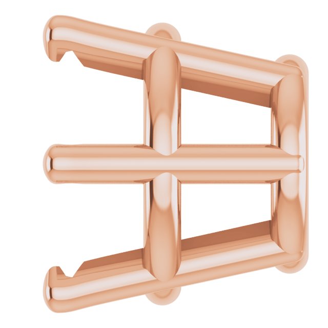 Pre-Notched Earring Setting