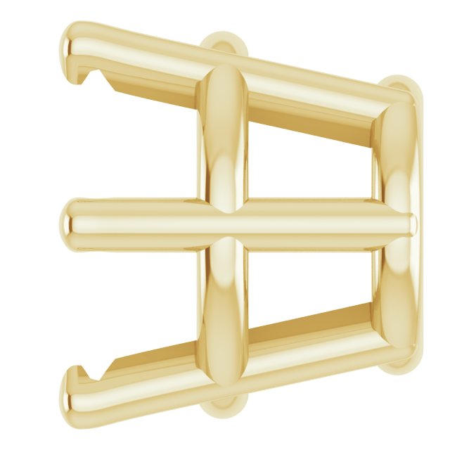 Pre-Notched Earring Setting