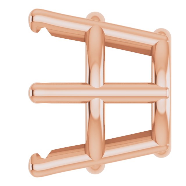 Pre-Notched Earring Setting