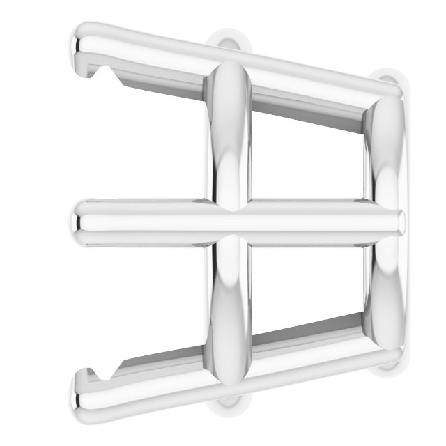 Pre-Notched Earring Setting