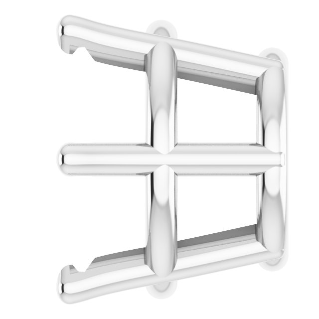 Pre-Notched Earring Setting
