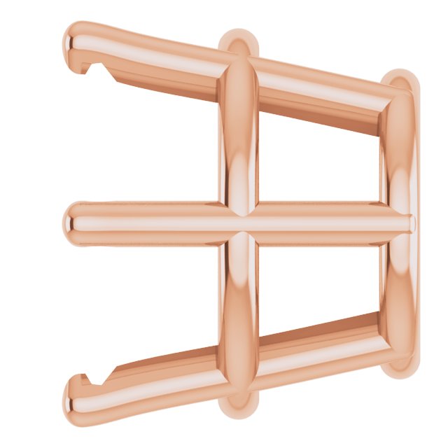 Pre-Notched Earring Setting