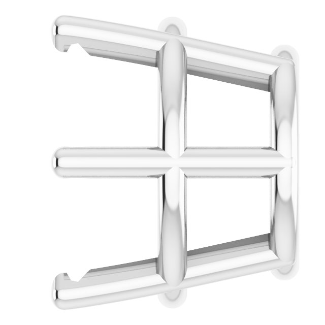 Pre-Notched Earring Setting