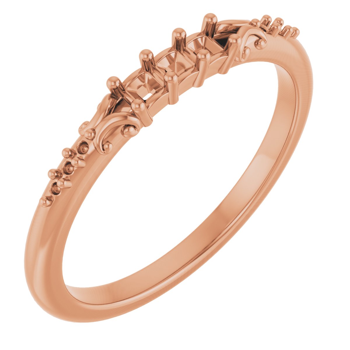 Three-Stone Anniversary Band