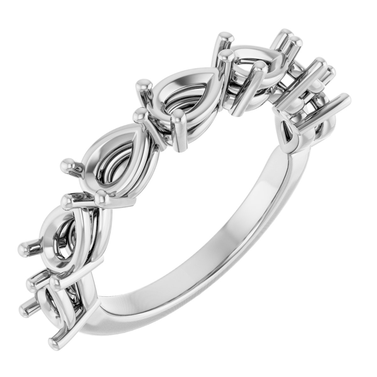 Seven-Stone Anniversary Band