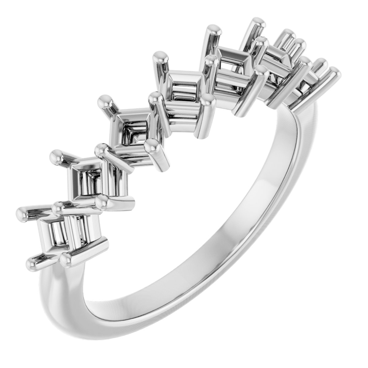 Seven-Stone Anniversary Band