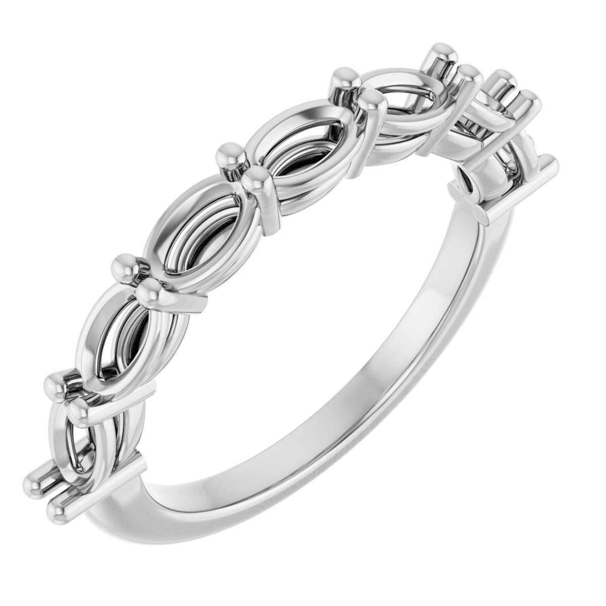 Seven-Stone Anniversary Band