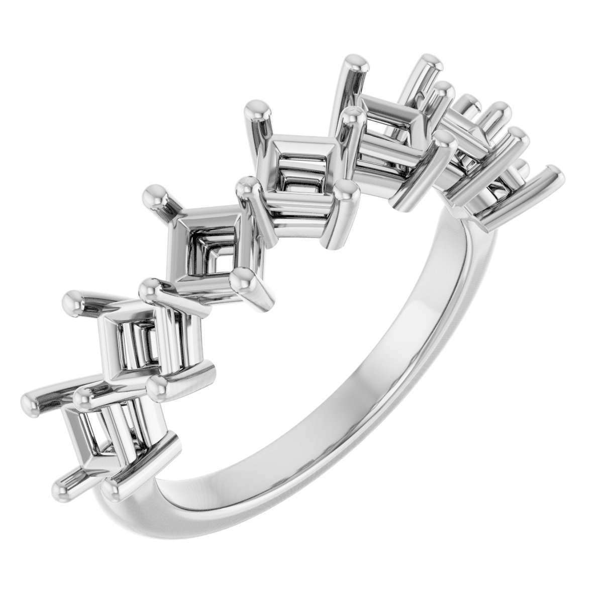 Seven-Stone Anniversary Band