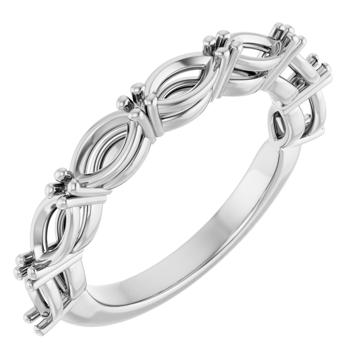Seven-Stone Anniversary Band