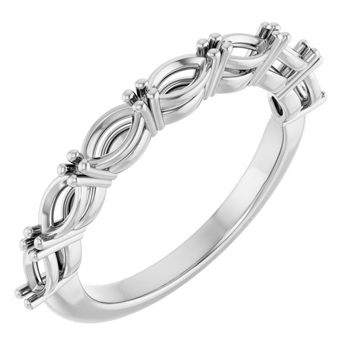 Seven-Stone Anniversary Band