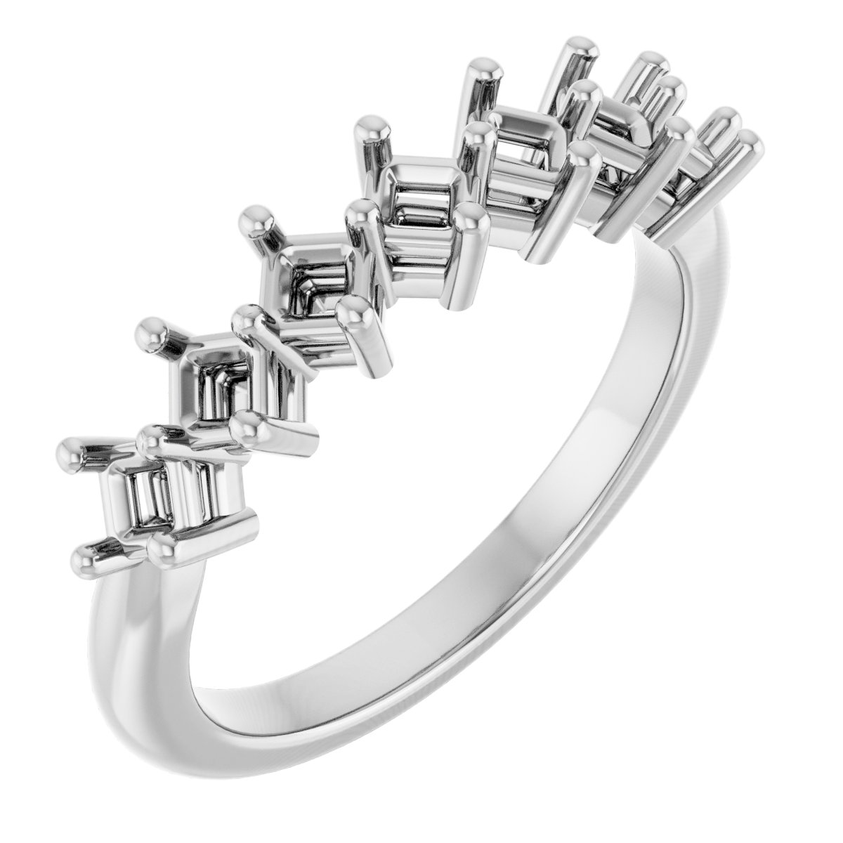 Seven-Stone Anniversary Band