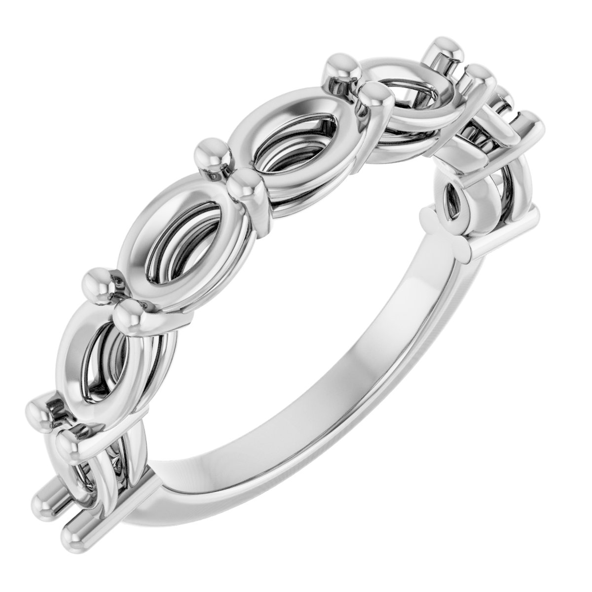 Seven-Stone Anniversary Band