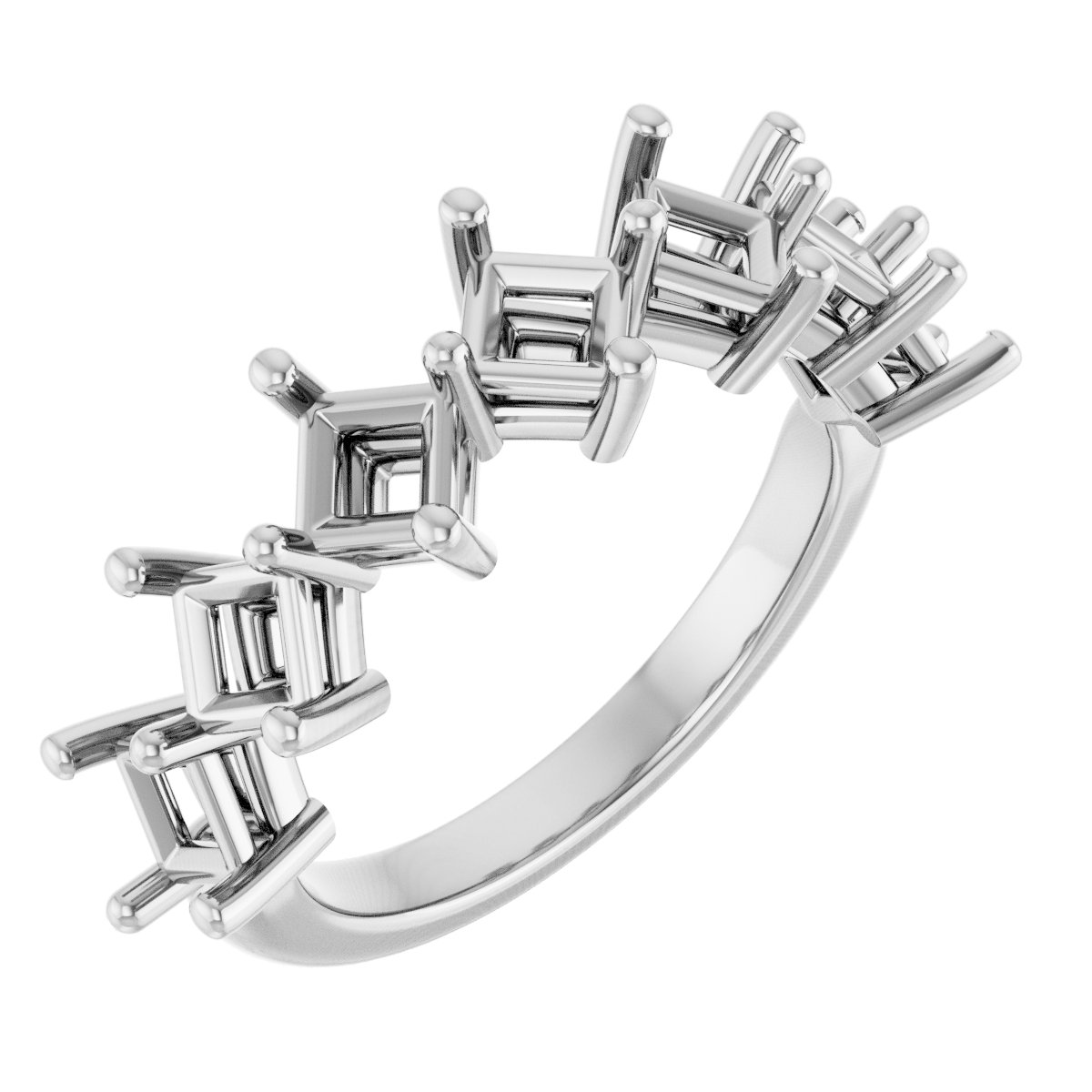 Seven-Stone Anniversary Band