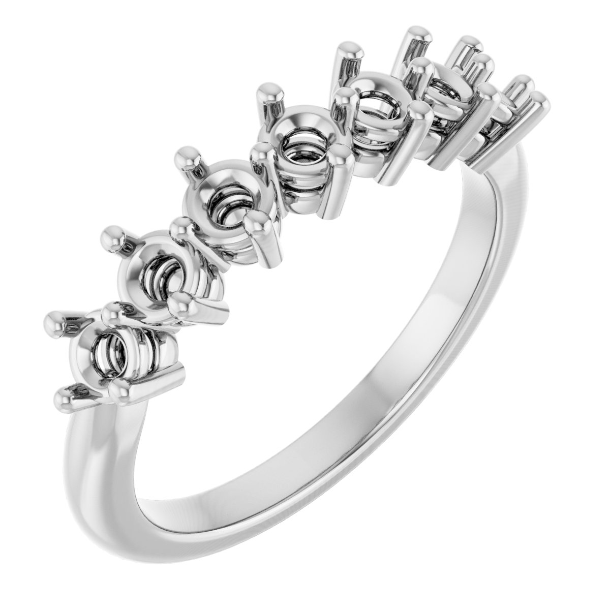 Seven-Stone Anniversary Band