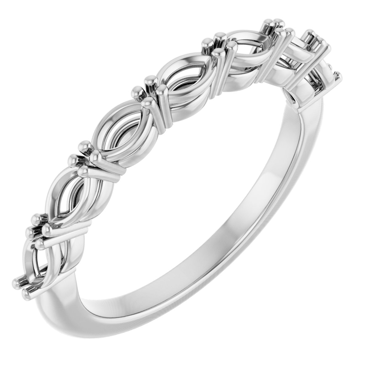Seven-Stone Anniversary Band