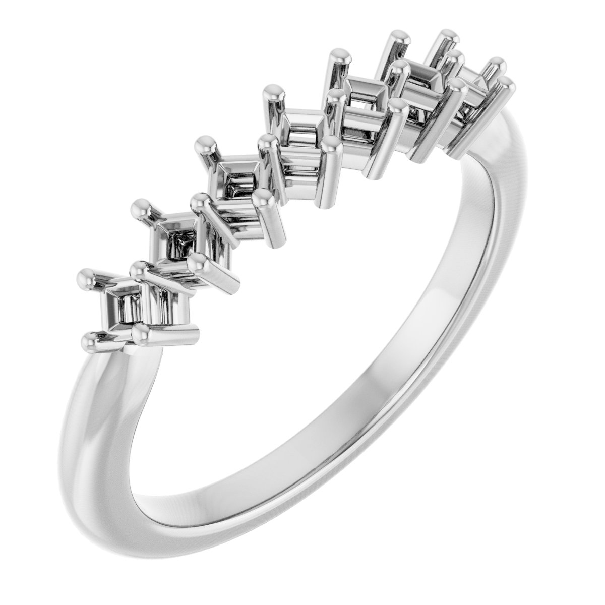 Seven-Stone Anniversary Band