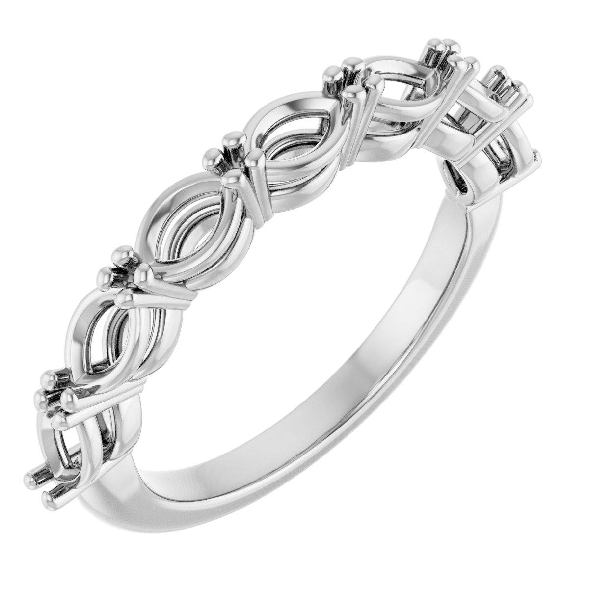 Seven-Stone Anniversary Band